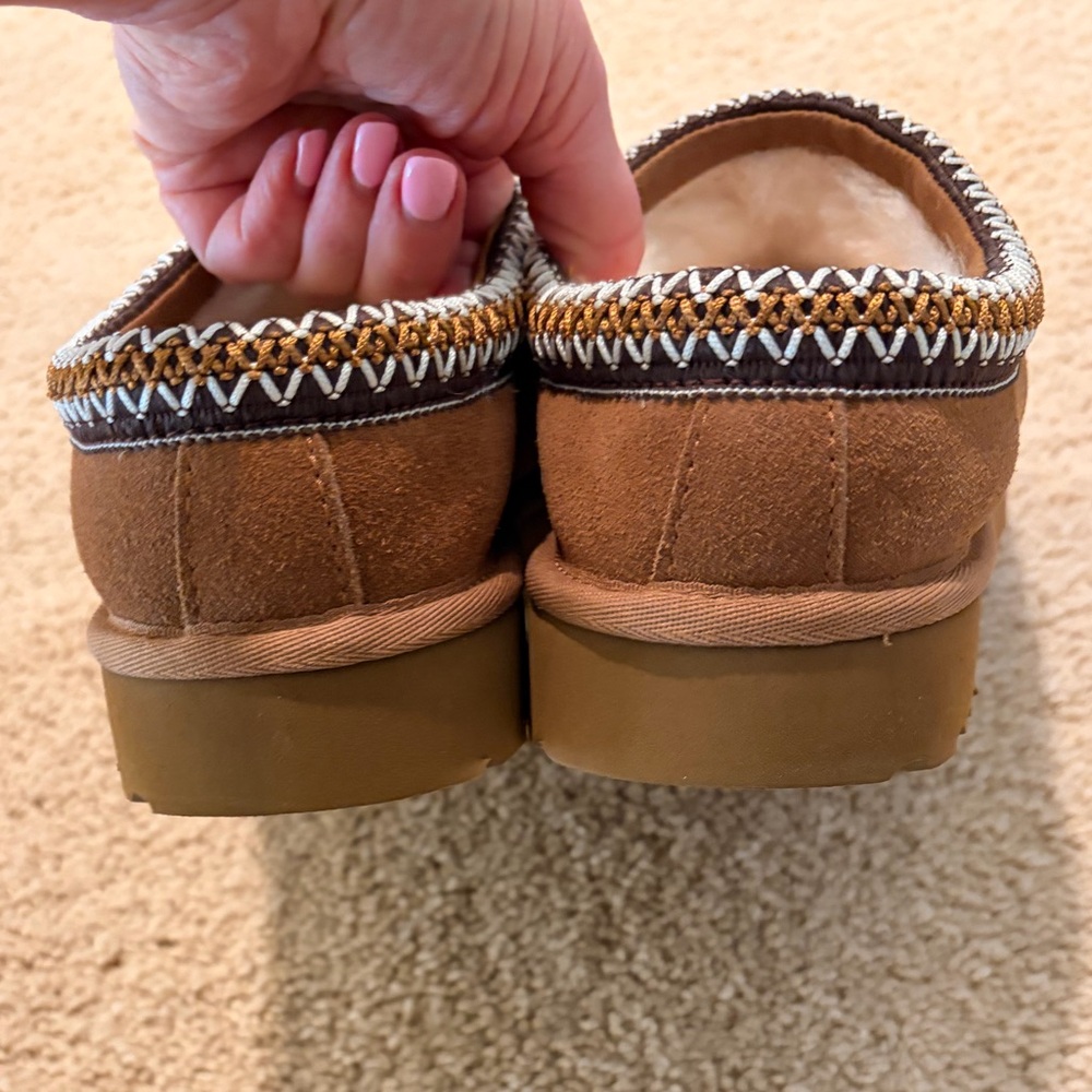 UGG W Tasman II Chestnut Women’s Slip-On Loafers size 9 - Picture 3 of 10